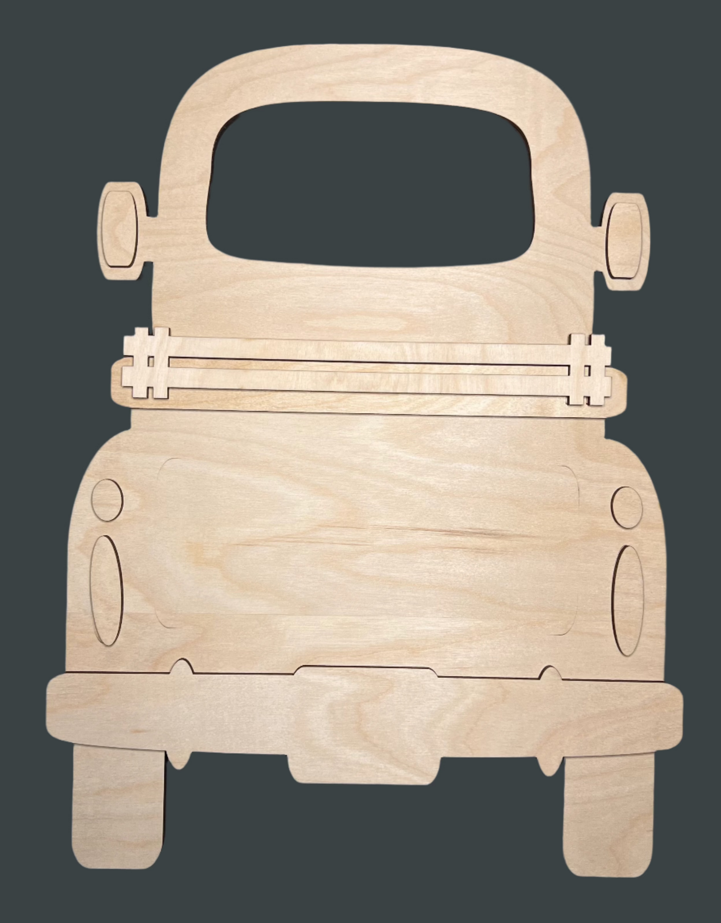 12" Interchangeable Truck Blank includes 1 Add-on