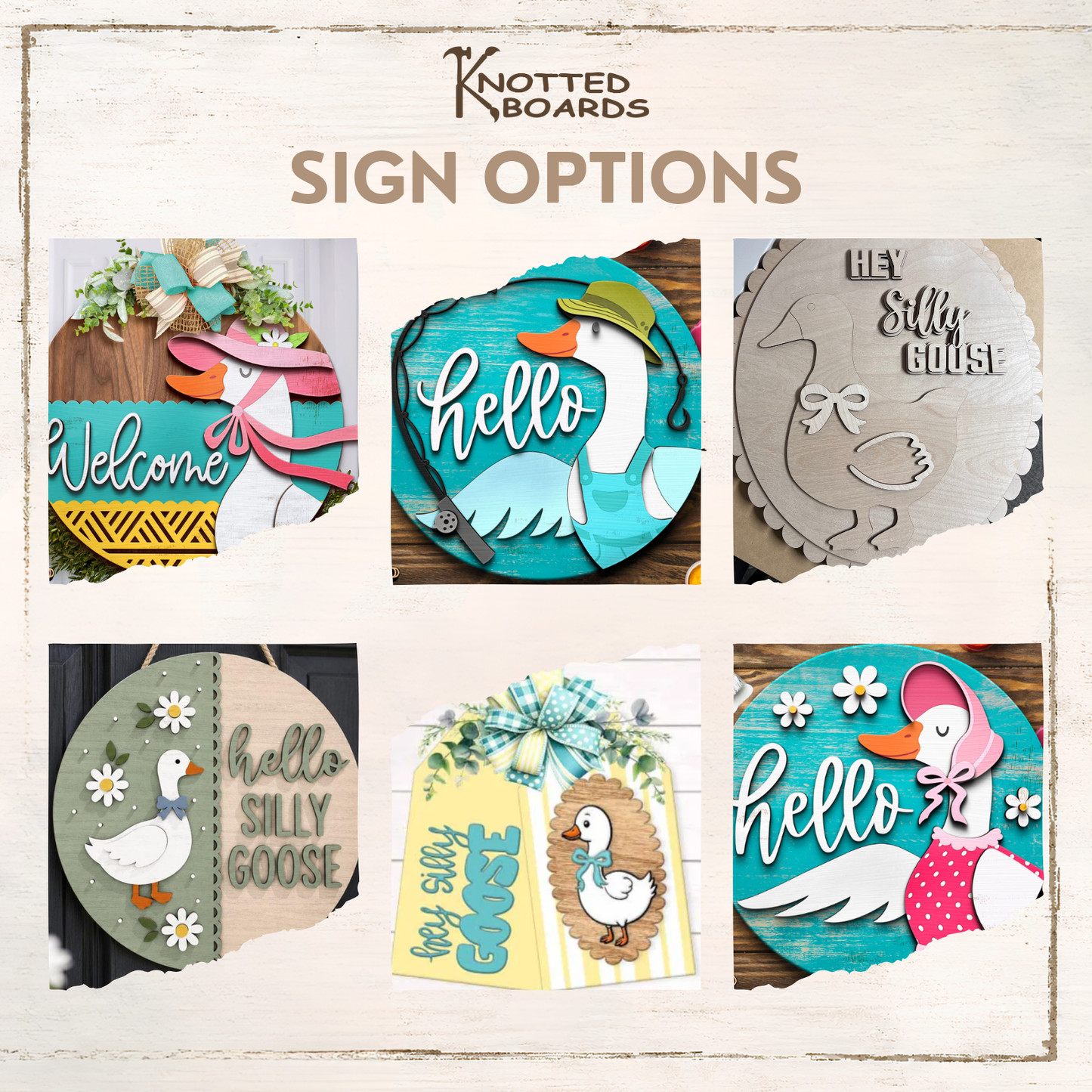 Goose Sign Workshop