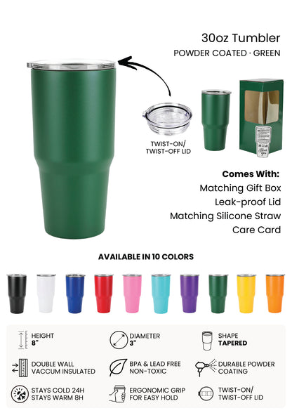 30oz Tumbler - Custom UV Print Ready