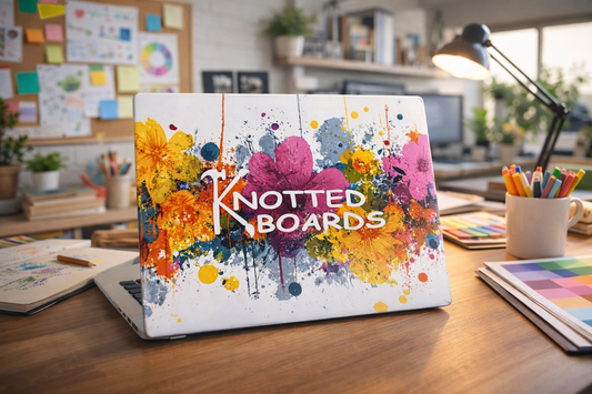 Custom UV Printed Laptop Art