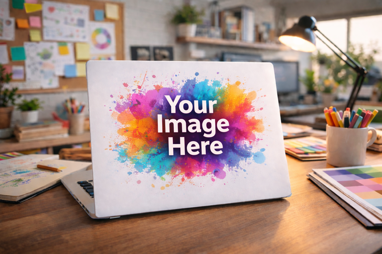 Custom UV Printed Laptop Art