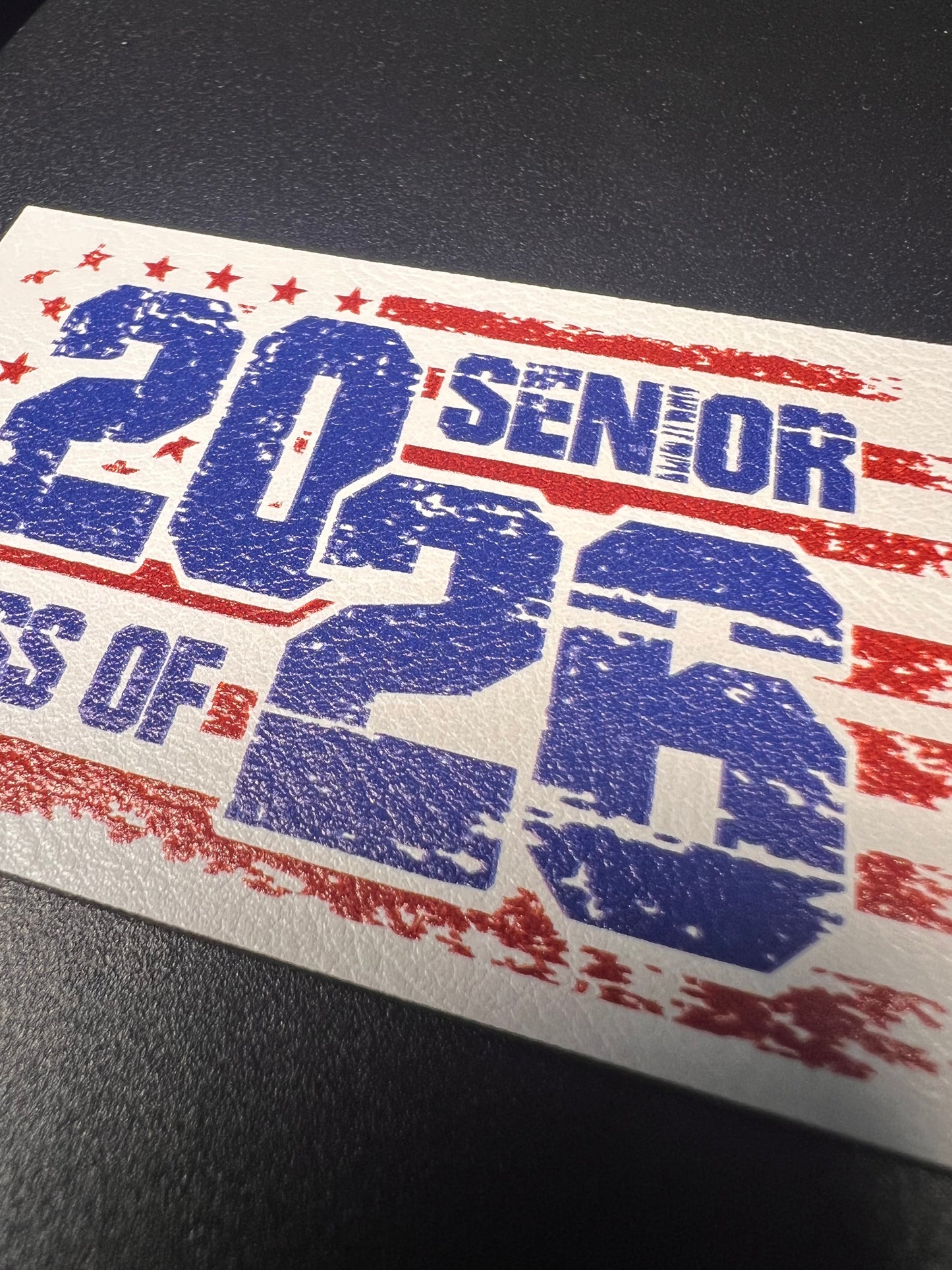Full Color UV-Printed Leatherette Patches | Custom Logos, Weddings, Business Branding