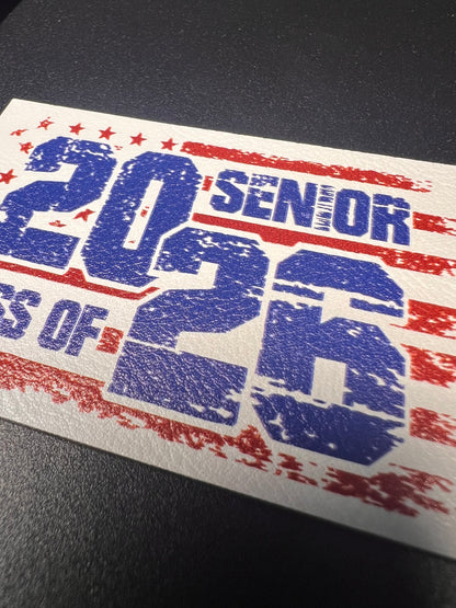 Full Color UV-Printed Leatherette Patches | Custom Logos, Weddings, Business Branding