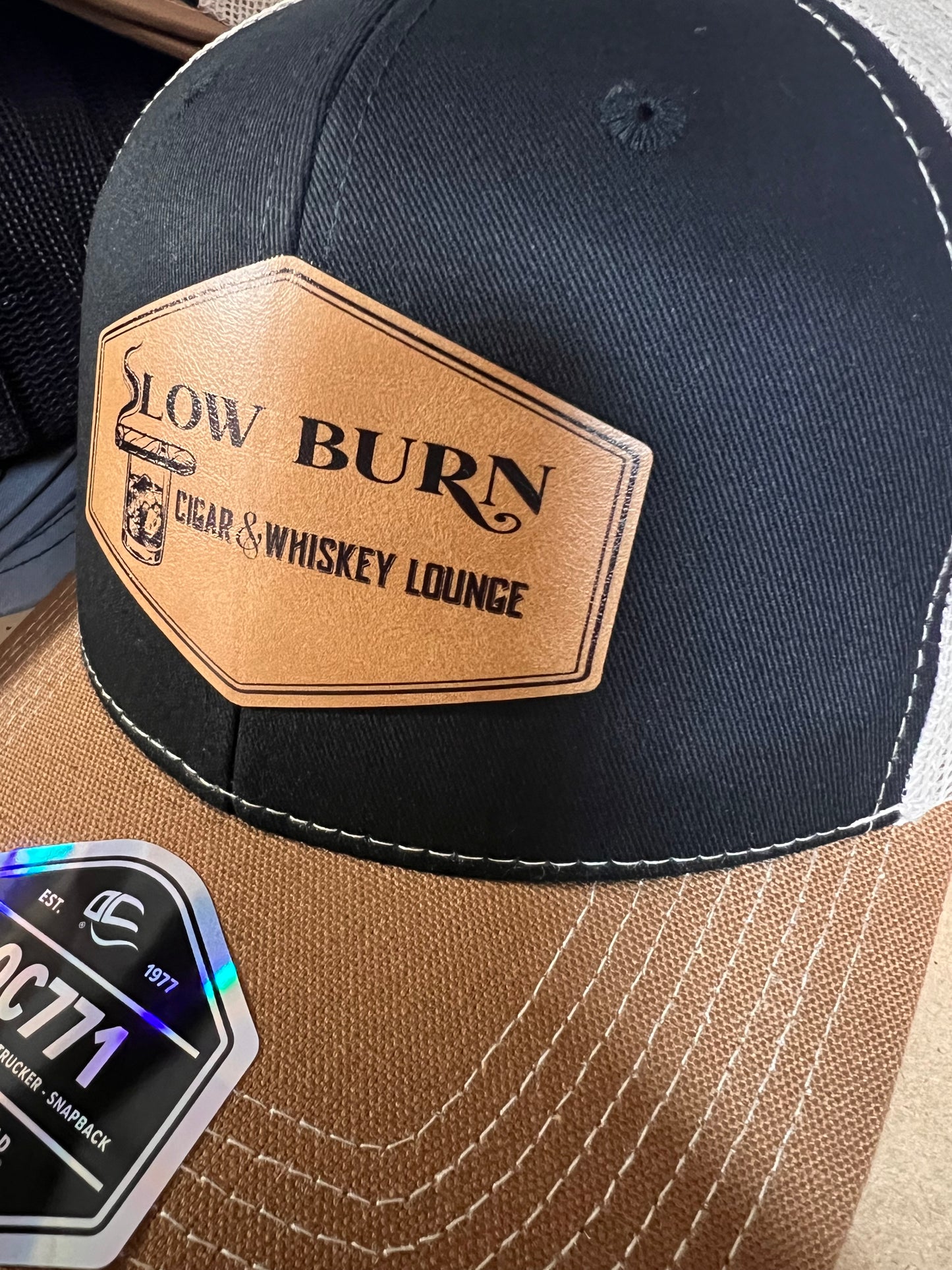 Full Color UV-Printed Leatherette Patches | Custom Logos, Weddings, Business Branding