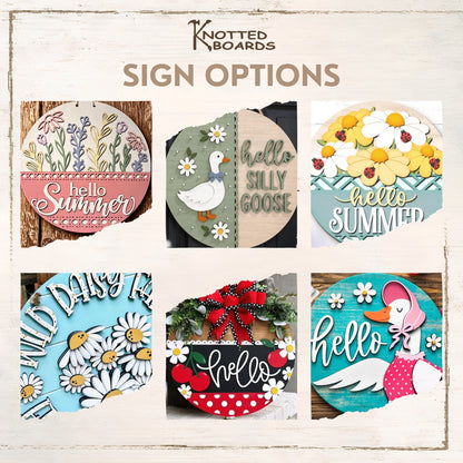 Sweet Summer Sign Workshop