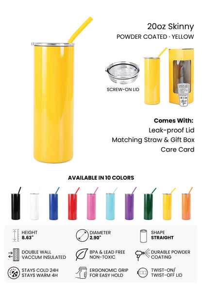 20oz Skinny Tumbler