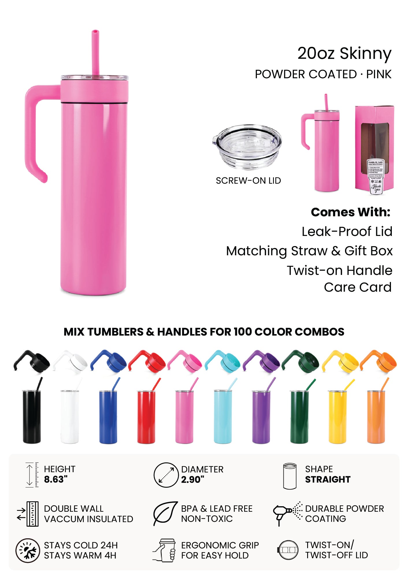 20oz Skinny Tumbler