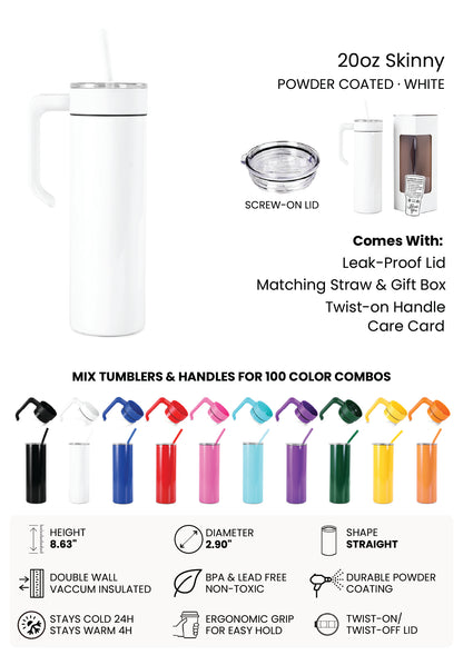 20oz Skinny Tumbler